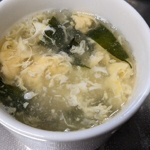 卵白の中華風スープ